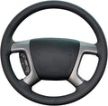 MEWANT Steering Wheel Cover for Chevy 2008-2013 Silverado 1500 / Chevy Silverado 2500 3500/2007-2013 2014 Tahoe / 2007-2014 Suburban 1500/2007-2013 Avalanche 1500/2009-2015 Traverse/Express