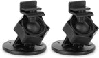 Car Mount for Car Frontview Dash Cam, Windshield & Dashboard Adhesive Recorder & GPS Mount Holder, 360 Degree Adjustable Rotating Bracket, 2Pcs (F Head)