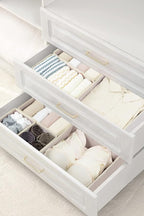 Fordonral 12 Pack Drawer Organizer Clothes, Foldable Fabric Dresser Organizer Closet Organizers and Storage Box for Underwear