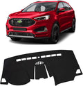 FIILINES Dash Cover for Ford Edge 2015-2025, Dashboard Cover Edge Accessories Dashboard Mat Sunshade Nonslip Mesh Protector N