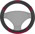 FANMATS NCAA Unisex-Adult Embroidered Steering Wheel Cover