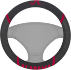 FANMATS NCAA Unisex-Adult Embroidered Steering Wheel Cover