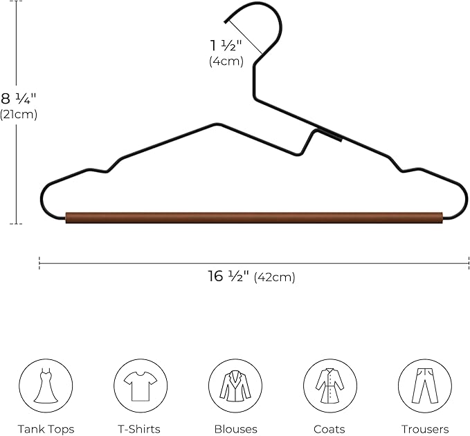 Under Bed Shoe Storage Organizer with Wire Hangers