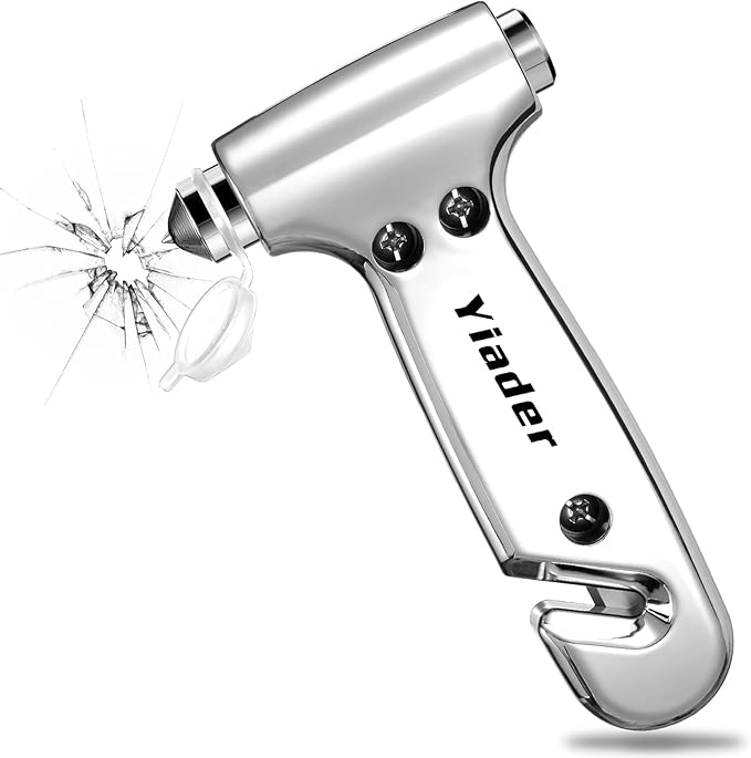 Car Window Breaker Tool, 3-in-1 Emergency Escape Tool with Window Breaker and Seat Belt Cutter, Safety Emergency Car Escape T