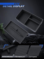 for Lexus RX350 Center Console Organizer Double-Layer 2023 2024 2025 2026 Lexus RX350/RX450/RX500 Accessories Armrest Box Storage Organizer Tray 2-Pack