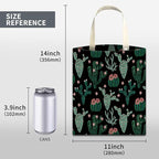 Car Trash Can, Cute Car Trash Bag, Hanging Car Organizer and Storage Bag, Trash Bin for Car Accessories, Vehicle, Travelling, Camping Cute Cactus
