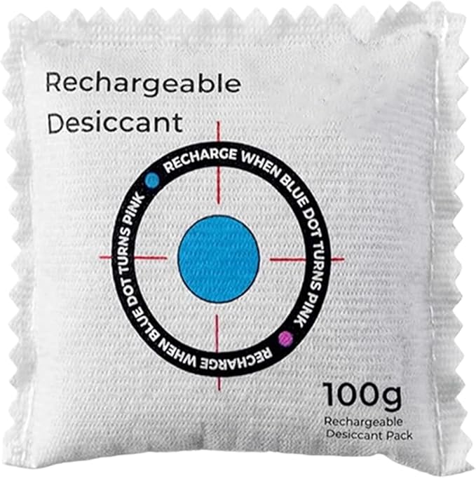 Car Dehumidifier Bag - Color Indicating Reusable Absorber, Leakproof Desiccant with Moisture Control Design, Car Truck with E