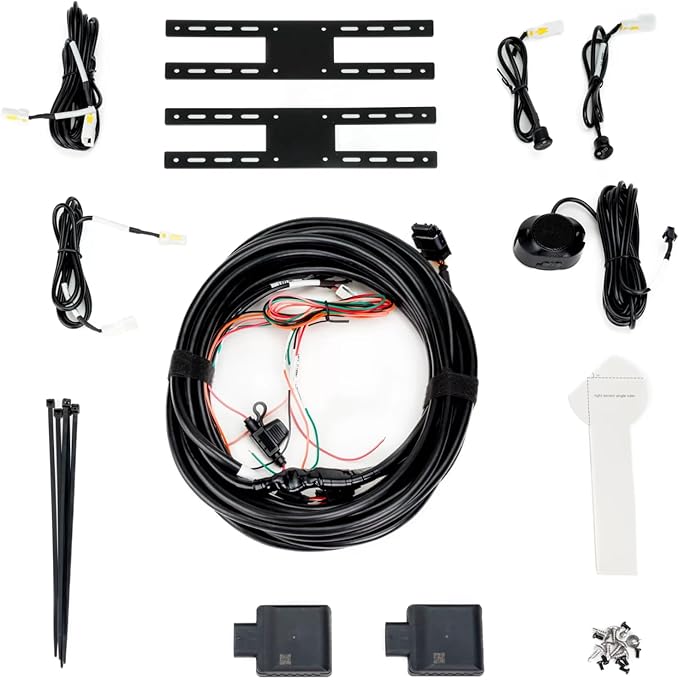 Brandmotion RDBS-1600 Radar Blind Spot System with Cross Traffic Detection | Blind Spot Detection | Lane Change Assist | Soft