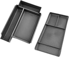 SHAOHAO 2Pcs for 2025 2026 Nissan Pathfinder Center Console Organizer& Lower Organizer for 2023 2024 2025 2026 Nissan Pathfinder Accessories (S/SV/SL/Rock Creek/Platinum) Double Space Storage Box Tray