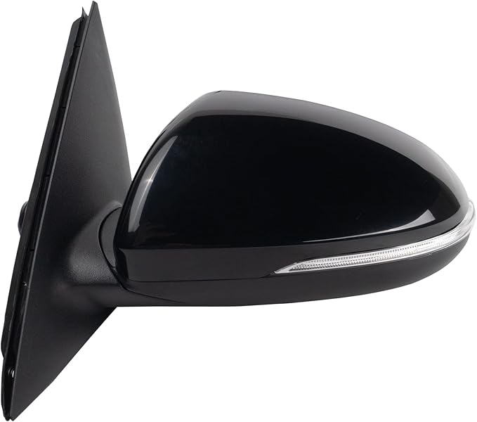 TRQ Driver & Passenger Side Mirror Set Power Heated Manual Folding Paint to Match Compatible with 2016-2020 Kia Optima KI1320