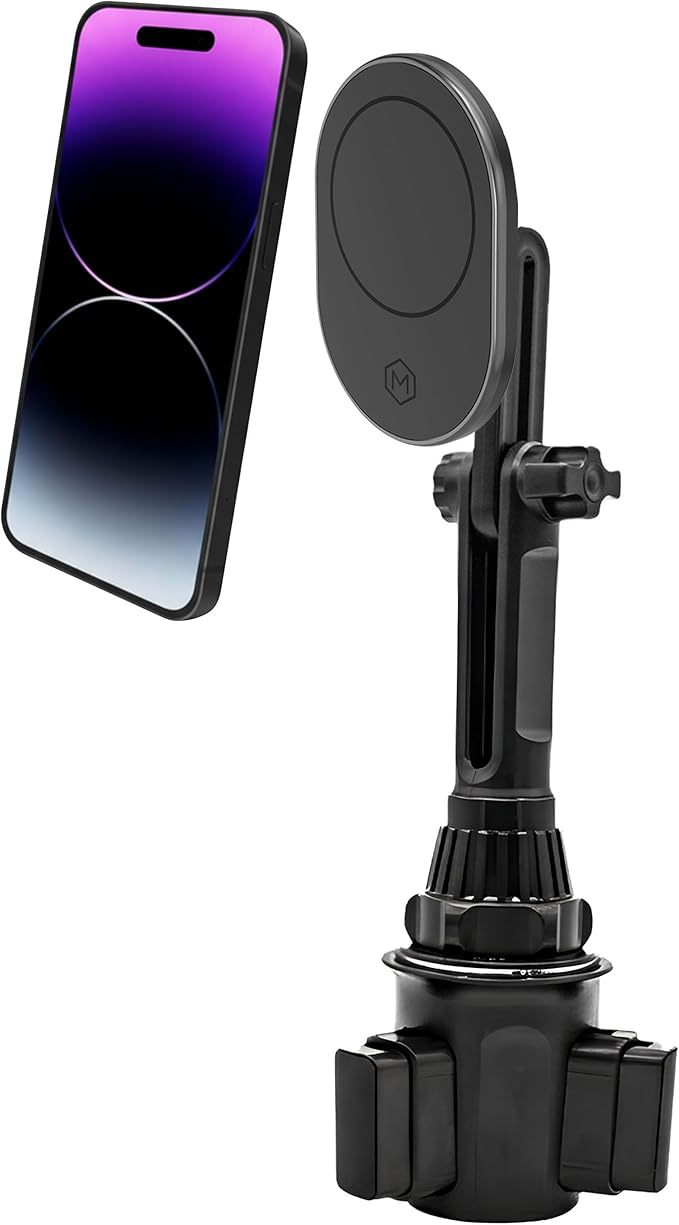 Magsafe Magnetic Phone Car Mount - Magnetic Cell Phone Holder for Car - Perfect for Magsafe Compatible Device iPhone 12-17 & iPhone Air - Gift Accessories for Car - for Cup Holder