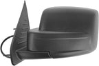 TRQ 2 Piece Driver and Passenger Side Mirror Assembly Set Electric Adjustment Heated Memory Textured Compatible with 2008-201
