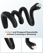 A2C Flexible Gooseneck Phone Holder for iPhone Magsafe, Long Arm Gym Magnetic Phone Holder for Treadmill Peloton, Portable Fitness Home Gym Accessory, Phone Mount for Stroller/Shopping/Golf Cart/Desk