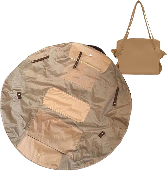 Travel Tote Bag – Foldable Shopping Carrier, Lightweight Portable Organizer, Reusable Folding Bag | Compact Storage Design