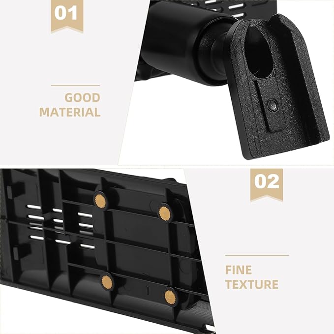 HOMSFOU Rearview Mirror Dash Cam Mount Bracket with Abs Back Plate Panel Universal Driving Recorder Stand for Cars Suvs Trucks Streaming Media Recorder Holder