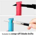 NEWISHTOOL Edge Trimming Guide Template for Accurate Cutting and Marking, Pack of 5, 1mm-5mm Gap Cutting Aids Tool for Car Vinyl Wrapping, Window Tinting,Sign Making, Wallpaper Edges Cut