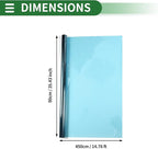 Motoforti Nano Ceramic Car Window Tint Film VLT 55% IRR 65% UVR 99% Dark Blue 14.76 ft x 35.43 Inch Privacy Film 2mil PET 1 Pc