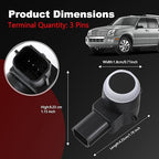 Backup Parking Assist Sensor Compatible with Chevy Avalanche Silverado Suburban,GMC Sierra Yukon,Buick Lucerne Enclave 259613