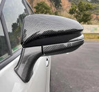 Car Accessories Fit for Toyota VENZA 2021 2022 2023 2024 Car Door Side Rearview Mirror Cover Trim (Carbon Fiber Style) 2PCS ABS