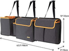 Deluxe Trunk and Backseat Organizer for Medium or large size SUVs & RVs, Detachable Storage Modules with Built-in Cooler,