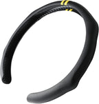 Quick Install Sporty Perforated Nappa Leather Steering Wheel Cover with Yellow Stripes Universal fit 14½" to 15" Car SUV Pick