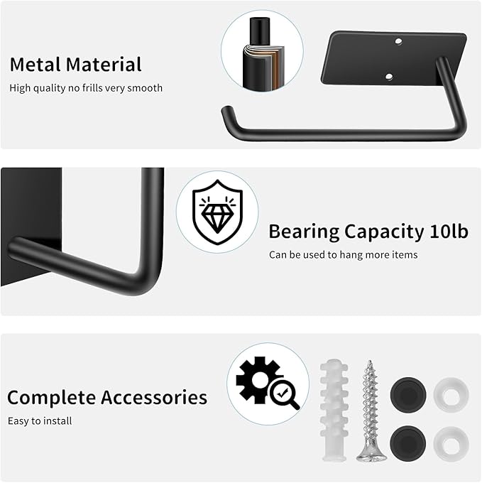 Hat Racks for Baseball Caps 4 Pack, Stainless Steel Adhesive Hat Hanger Hooks Holder for Wall, Multi-Purpose Strong Hook Orga