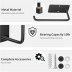 Hat Racks for Baseball Caps 4 Pack, Stainless Steel Adhesive Hat Hanger Hooks Holder for Wall, Multi-Purpose Strong Hook Orga