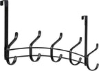 LYNK Professional® Home™ Over the Door Hooks - 10 Hook – Over the Door Coat Rack - Over the Door Hanger - Hanging Towels or C