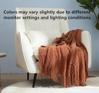 CREVENT Home Farmhouse Decor Rustic Couch Sofa Chair Bed Throw Blanket, Soft Warm Light Weight for Travelling in Spring Summe