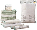 Vacuum Storage Bags for Clothing - NeatNest Mixed Set, Includes Roll-Up, Flat, Cube Bags in Multiple Sizes for Travel and Hom