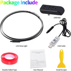 2025-2021 Tesla Model 3/Y Interior Neon Lights for Dashboard, RGBIC Color Changing LED Strip Lights with App & Remote Control & USB Hub(Not Fit for Model 3 Highland & Model Y Juniper)