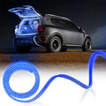 Car LED Strip Light For Trunk, 79Inch IP67 Silicone Waterproof Neon Light Strip Embedded, Flexible Cutting Universal Auto Interior Lights(Blue)