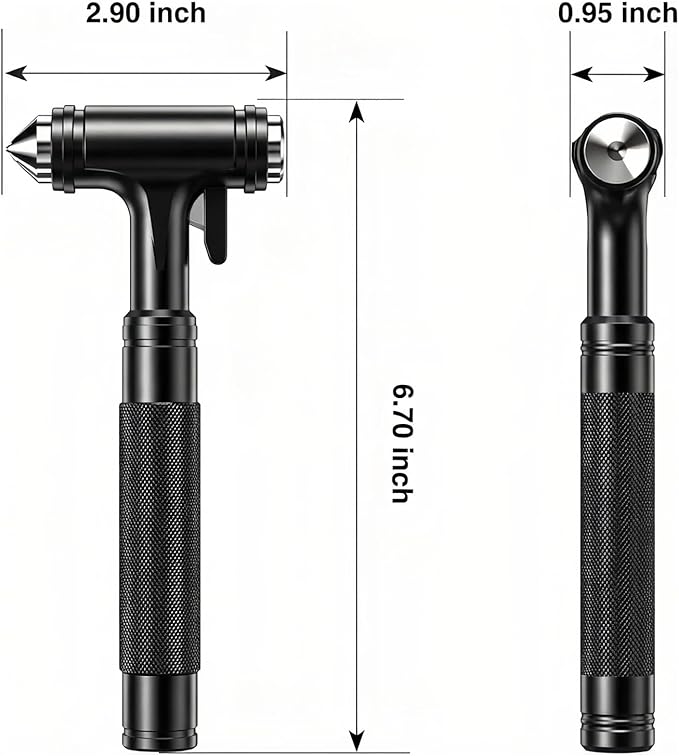 for Cybertruck Window Breaker, Glass Breaker, Seatbelt Cutter, Window Hammer Tool Basics Emergency Rescue Tools for Tesla Cyb