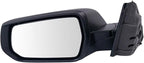 TRQ Driver & Passenger Side Power Mirror Set Textured Black Without Blind Spot Compatible with 2016-2019 Chevrolet Malibu GM1