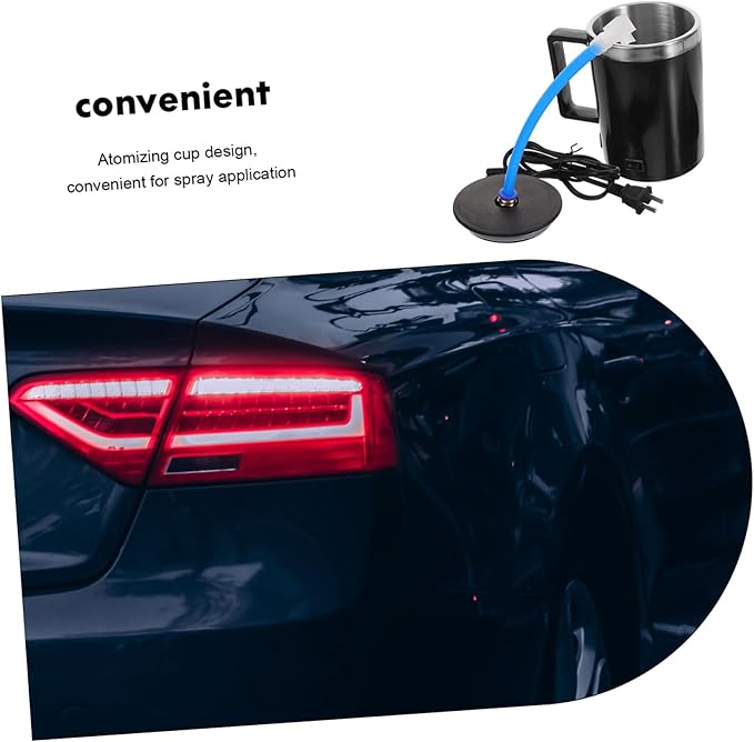 PRETYZOOM Headlight Restoration Kit 110V Atomizing Cup Leak-Proof Nozzle for Car Headlight Repair and Renovation Random Color