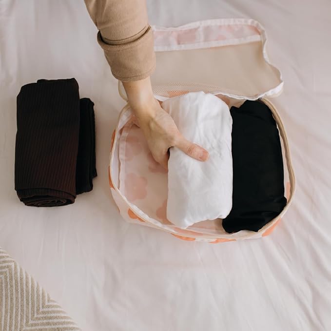 Jadyn Packing Cubes for Travel, 6-Piece Large Packing Cube Organizer Set for Suitcase, Duffel Bag, Luggage, Multiple Sizes Tr