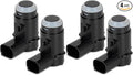 4Pcs 9L3Z15K859D 9L3Z-15K859-D Rear Reverse Backup Parking Assist Sensor Compatible with 2009-2014 F-150 Replace 9L3Z15K859C 