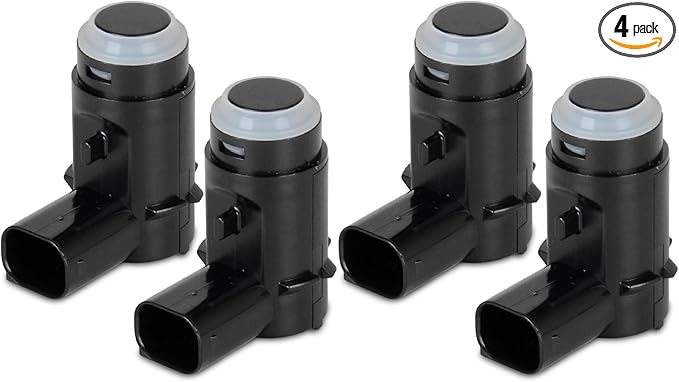 4Pcs 9L3Z15K859D 9L3Z-15K859-D Rear Reverse Backup Parking Assist Sensor Compatible with 2009-2014 F-150 Replace 9L3Z15K859C 