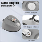 Car Parking Guide Assist Laser Sensor, 360 Degree Adjustable Laser Assist Stop Light Distance Vehicle Parking Aid, Motion Activated Auto Stop Indicator Assistance, Universal Fit
