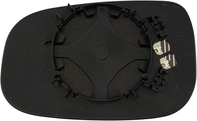 TRQ Passenger Side Mirror Glass Heated Convex Snap On Compatible with 2008-2013 Volvo C30 C70 2007-2011 S40 S80 V50 2007-2009