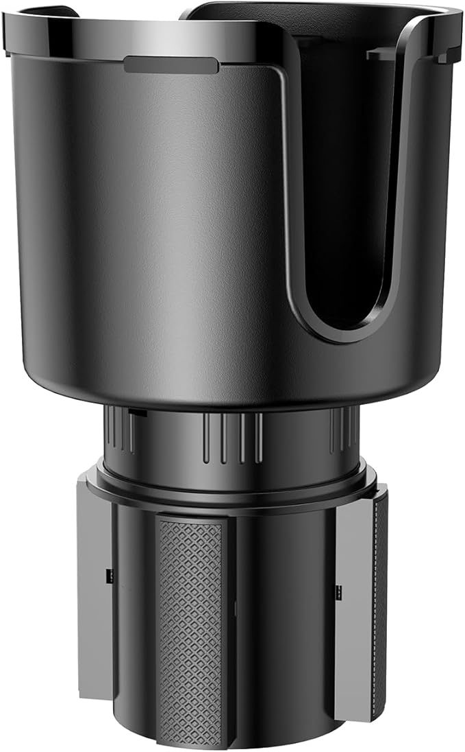 Golf Cart Cup Holder Adapter, Universal Expandable Golf Cart Heater Holder Compatible with 16 Oz/1 Lb Propane Tank and Most G
