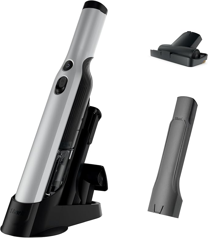 Shark WANDVAC Cordless Hand Vac, Lightweight, Versatile and Portable at 1.4 lbs., Powerful Suction, Charging Dock, One-Touch 