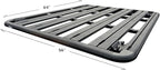 MaxxHaul 50616 Aluminum Rooftop Platform Rack Cargo System 64" x 55"