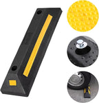 Garage Parking Aid Heavy Duty Rubber Parking Guide Premium Quality Durable Parking Stopper for Garage, Car Parking Accessories