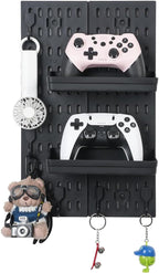 Pegboard Wall Organizer - Modular System for Gaming Setup, Office & Kitchen Storage Solutions Create A Perfectly Structured S