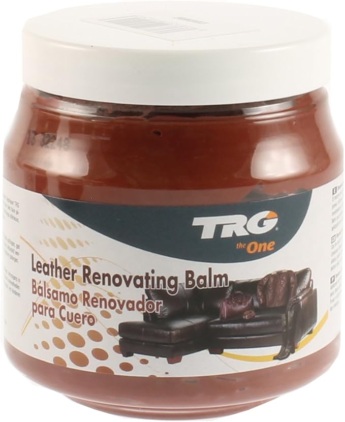 Leather Renovating Balm 300ml for All Leather Materials, Sofas, Car Seats, Leather Furniture, 300 ml - 10.14 fl. Oz. (Cognac)