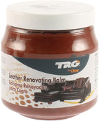 Leather Renovating Balm 300ml for All Leather Materials, Sofas, Car Seats, Leather Furniture, 300 ml - 10.14 fl. Oz. (Cognac)