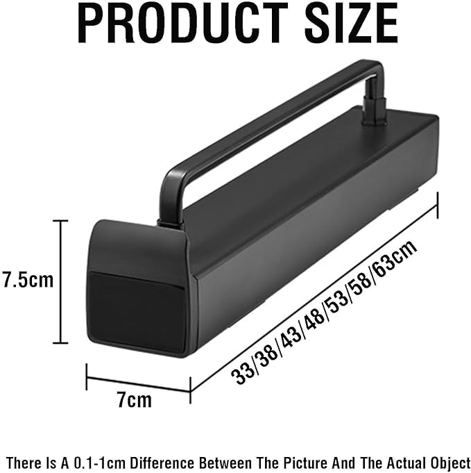 Pull Out Trousers Rack,Extendable Clothes Rail,Extendable Pull Out Closet Rod, Pull Out Clothes Rail 33-63 Cm,Used For Wardro