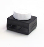 Seat Belt Button Cover Deters Children and Disabled Adults from Unbuckling Seatbelt Buckles in Buses & Commercial Vans, No "Key" Needed to Open Device, for 2-Point Lap Belts (Black)