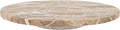 Creative Co-Op Scandinavian Round Marble Lazy Susan, Multicolor